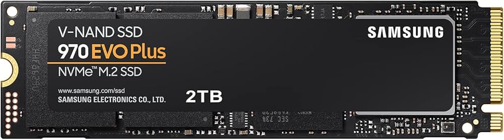 Amazon | Samsung 970 EVO Plus 2TB PCIe (最大転送速度 3,500MB/秒