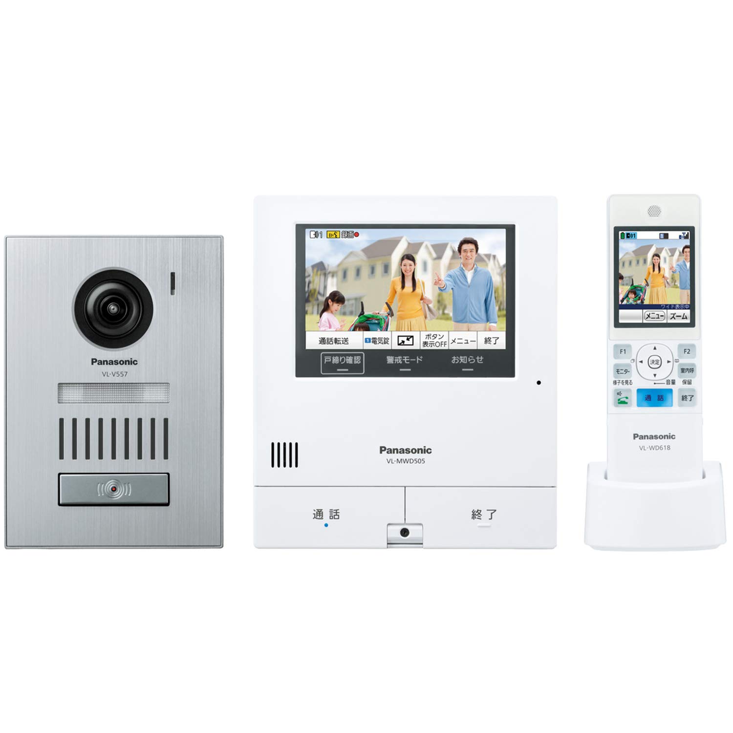 Panasonic製モニター付きインターホン子機／VL-V557