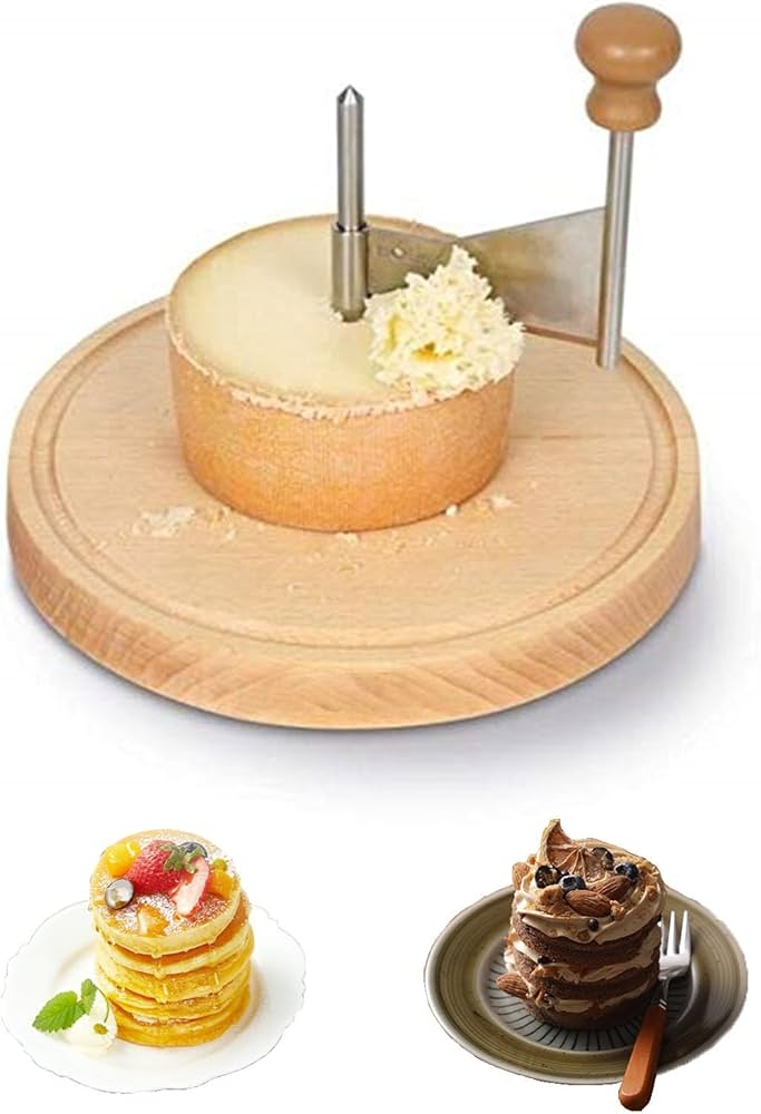 Amazon.co.jp: 木製チーズカーラー、ジロールチーズシェーバー、チーズ