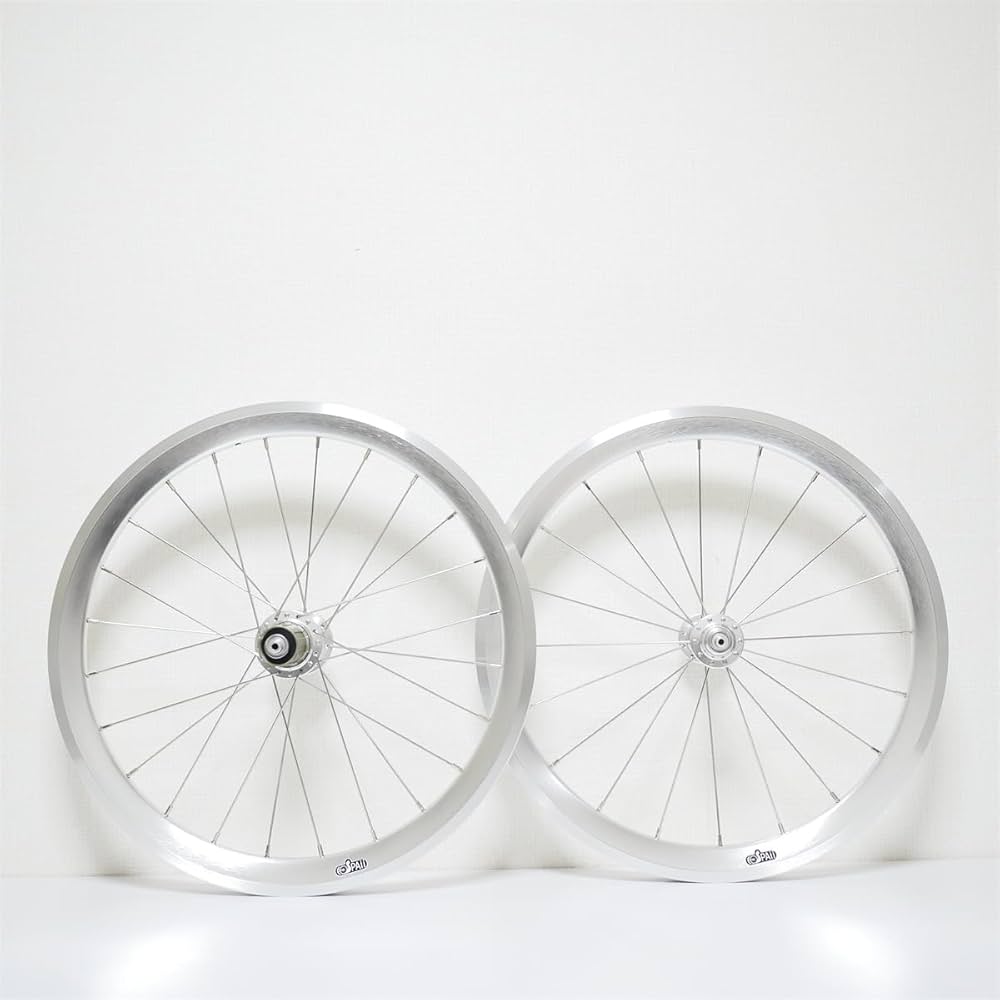 Amazon | COSPAII(コスパイイ) ミニベロ用20インチ 406 シルバー