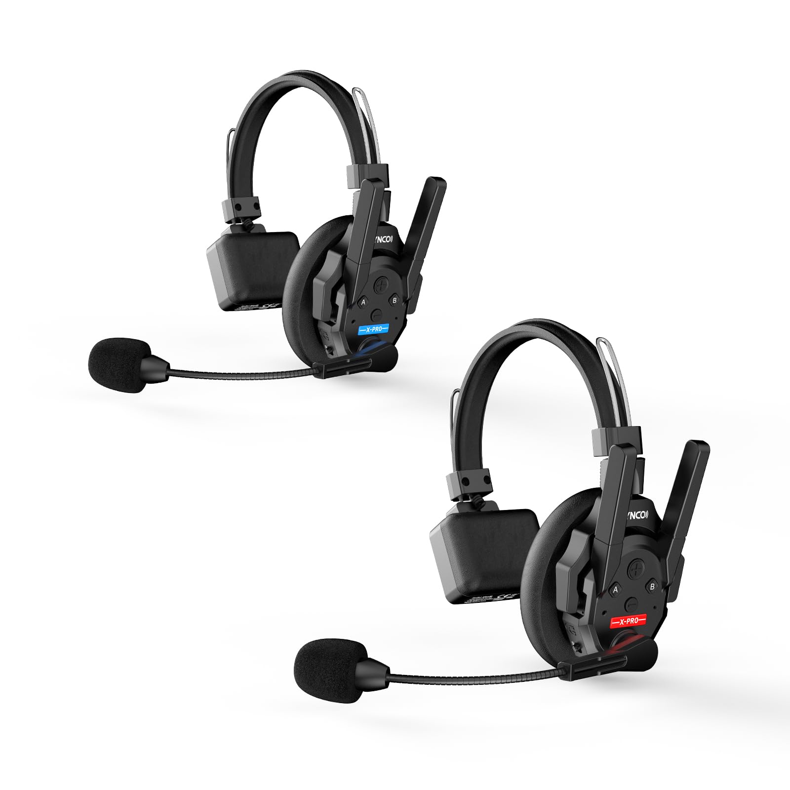 Amazon.co.jp: SYNCO XTALK XPRO2 ワイヤレスインカムヘッドセット, 2