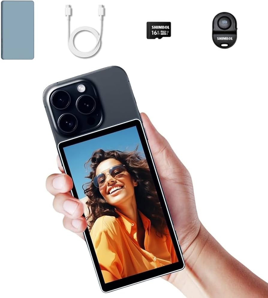 Amazon.co.jp: Shimbol CP5 5インチ 携帯電話 Vlog セルフィー