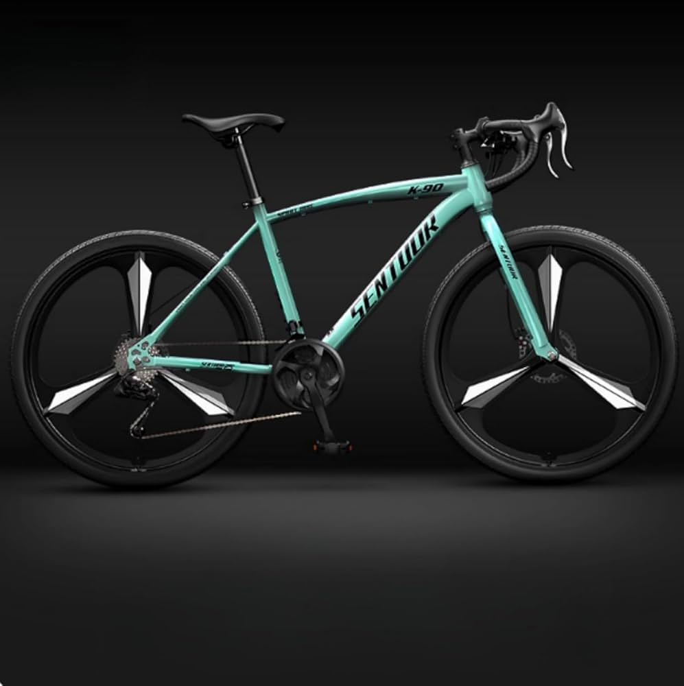 Amazon | Dazzixクロスバイク24/26インチエアロロードバイク 自転車 24