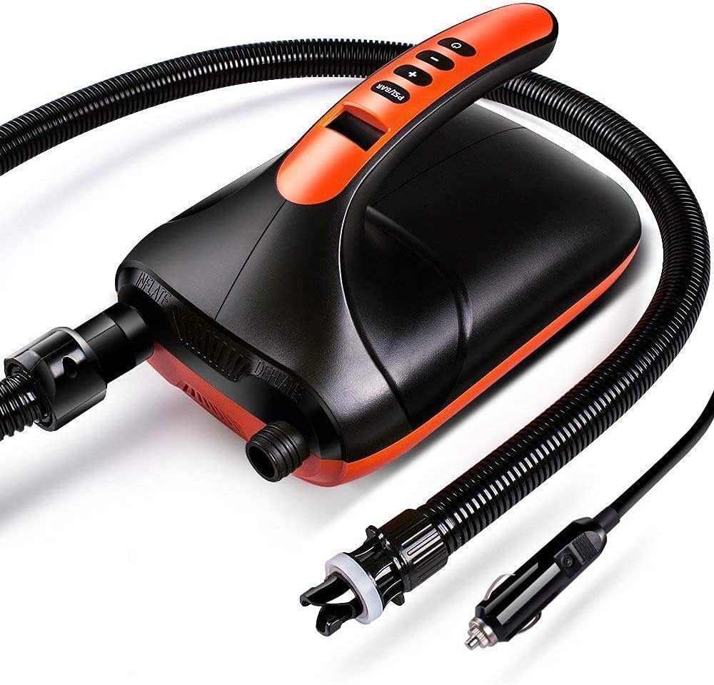 Amazon.co.jp: 電動エアーポンプ DC12V 空気入れ&空気抜き 両対応 エア