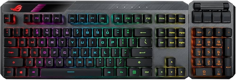 Amazon.co.jp: ASUSTek ゲーミングキーボード ROG Claymore II