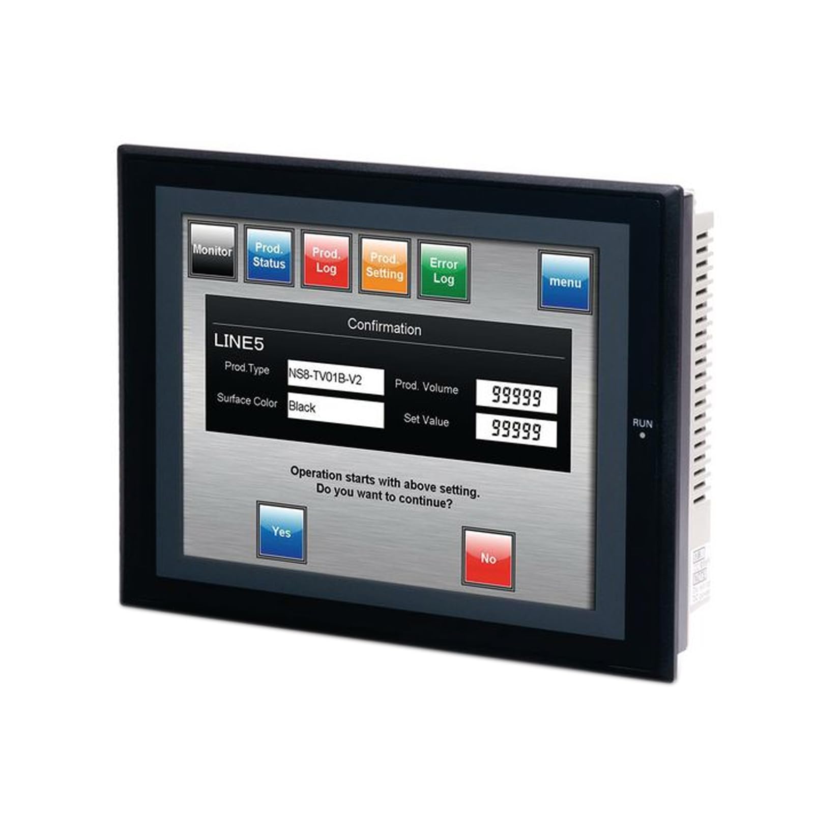 Amazon.co.jp: NS8-TV00B-V2 プログラマブル表示器 NS8TV00BV2 : 産業