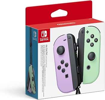Nintendo Switch 本体 ピンク/青 Joy-Con4つ付き Amazon.co.jp