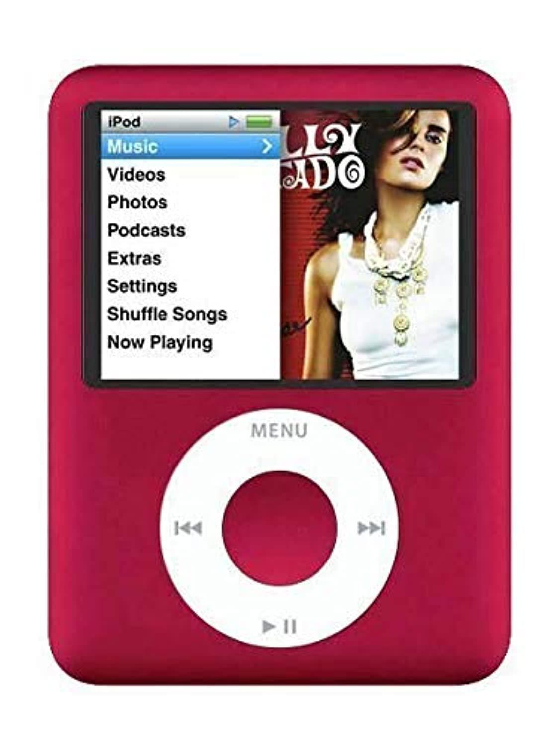 Amazon.co.jp: M-Player iPod Nano 第3世代 8GB レッド M