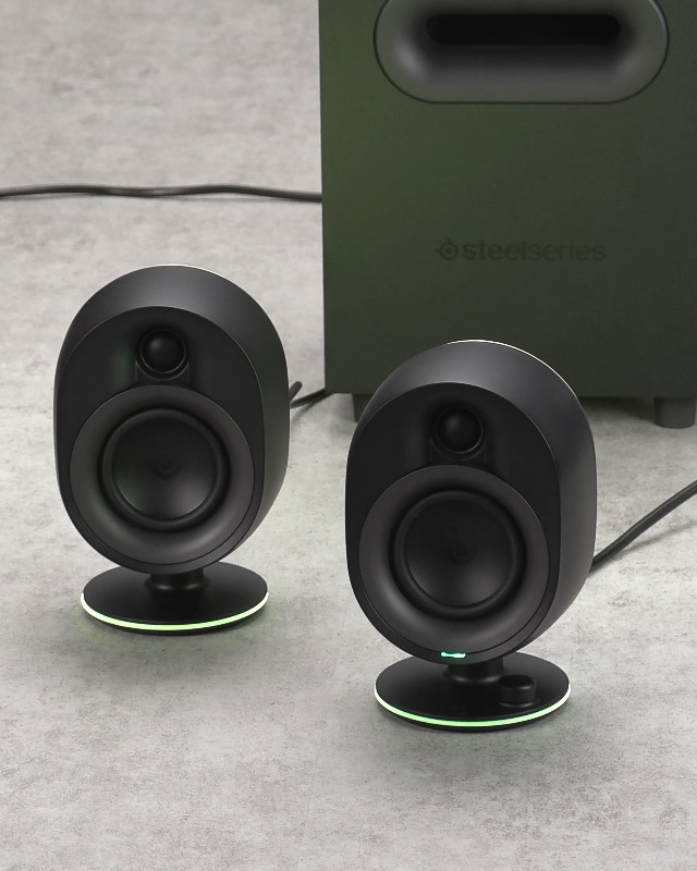 Amazon.co.jp: SteelSeries Steeiseries ゲーミングスピーカー Arena7