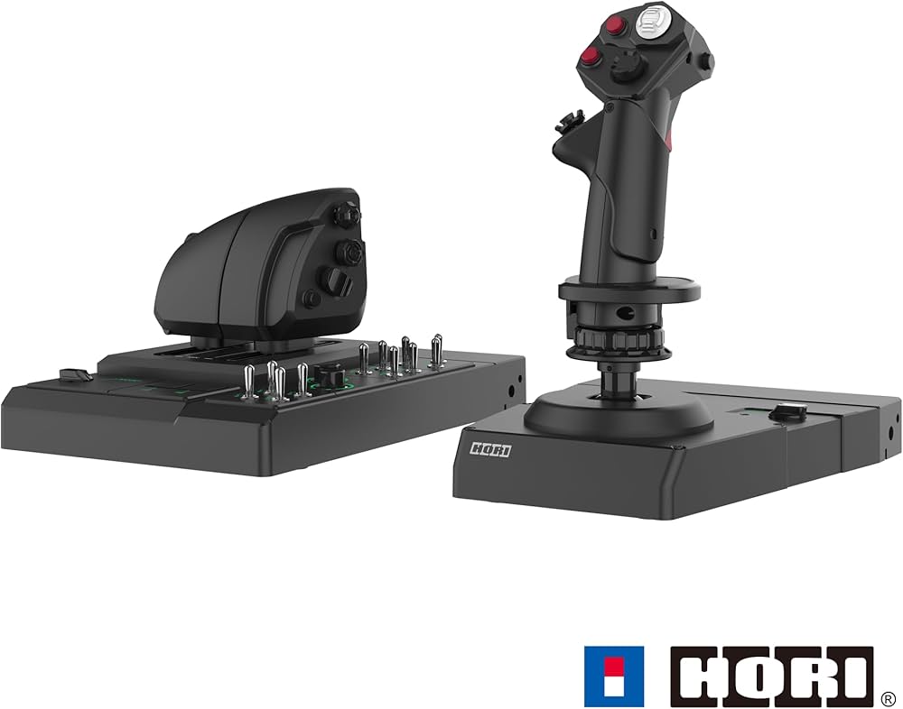 Amazon.com: HORI HOTAS Flight Control System & Mount for PC