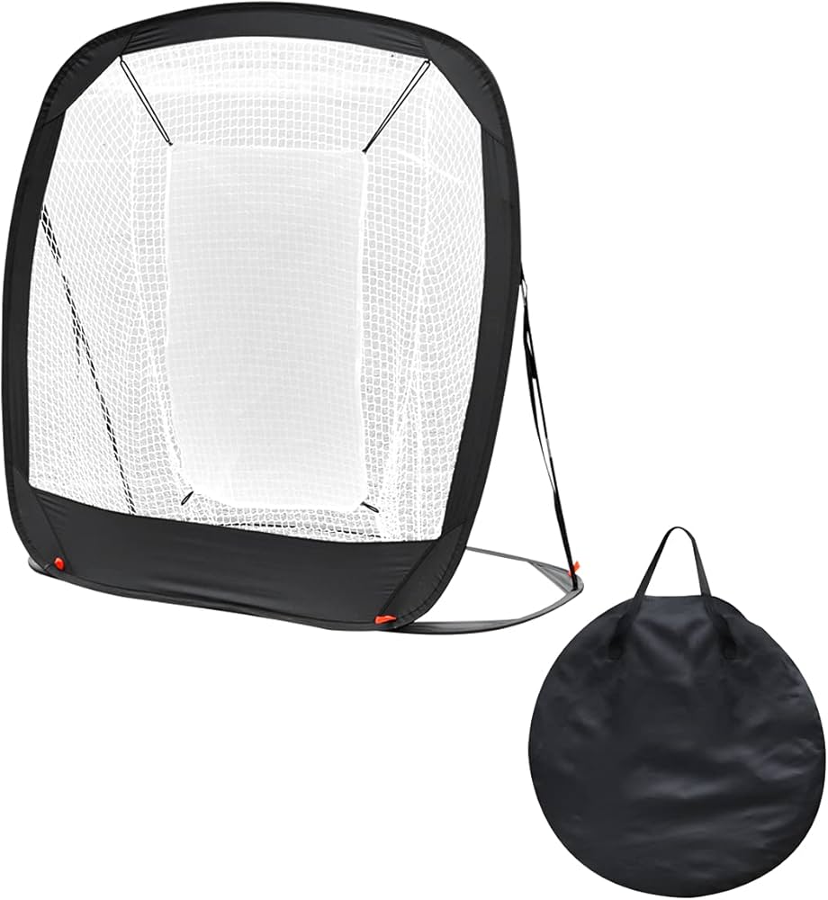 Amazon | FIELDOOR バッティング練習ネット ポップアップ式 194cm