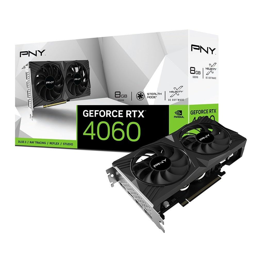 Amazon | PNY Technologies GeForce RTX 4060 8GB STANDARD DUAL FAN
