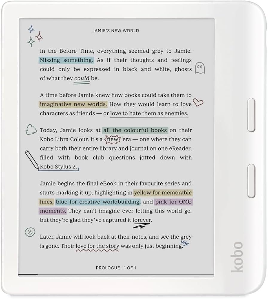 Amazon.com: Kobo Libra Colour | eReader | 7