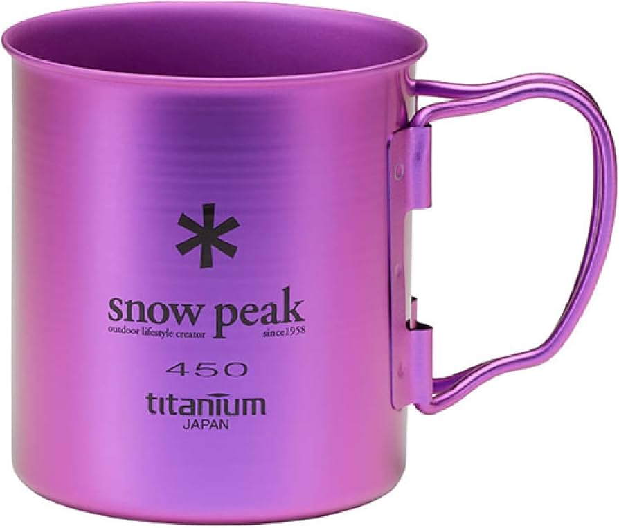 Amazon.co.jp: スノーピーク(snow peak) カラーチタンシングルマグ 450