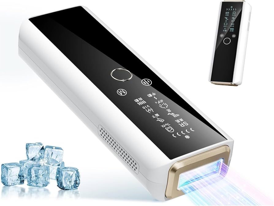 Amazon.co.jp: 脱毛器 【新モデル ＆ 2重冷却機能付き】 HIPL光脱毛器