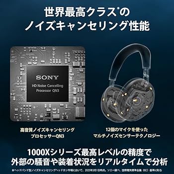 Amazon.co.jp: ソニー(SONY)WH-1000XM6 ミッドナイトブルー