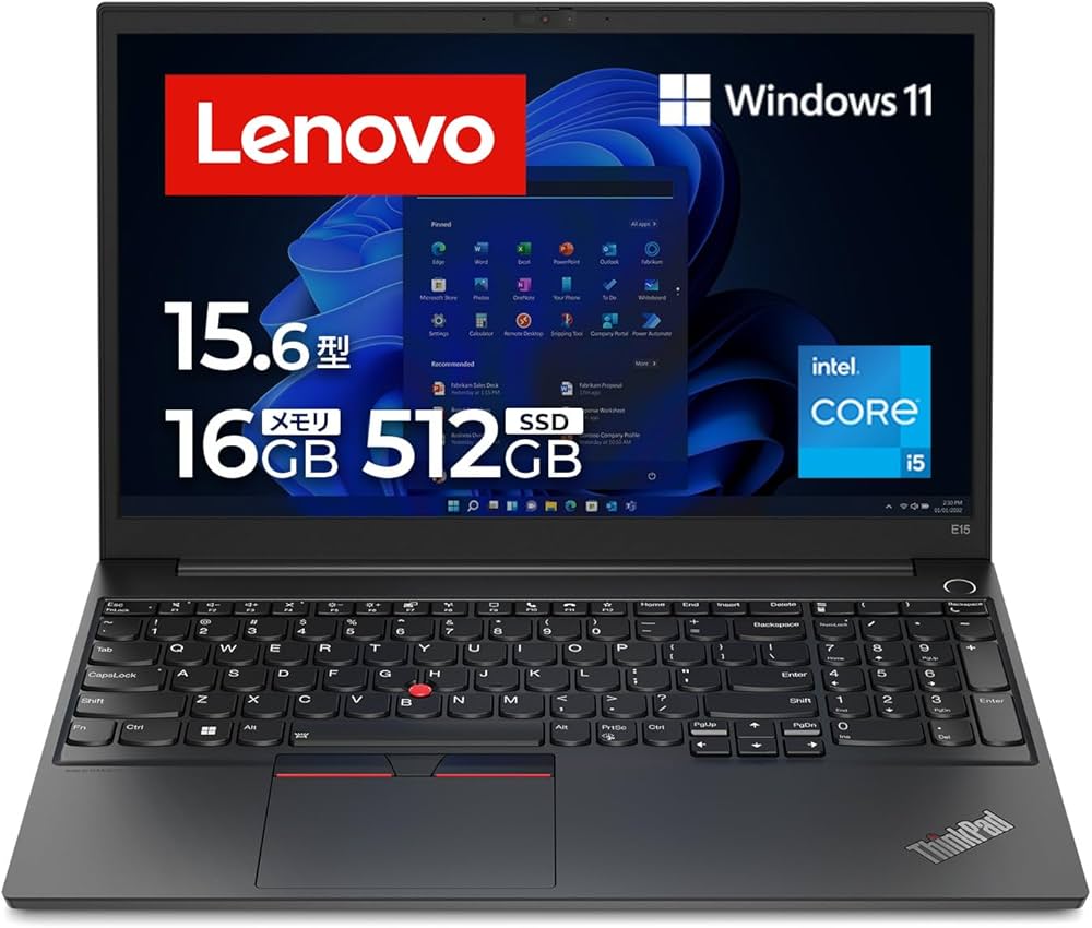 Amazon.co.jp: 【公式】Lenovo ThinkPad E15 Gen 4 ノートパソコン