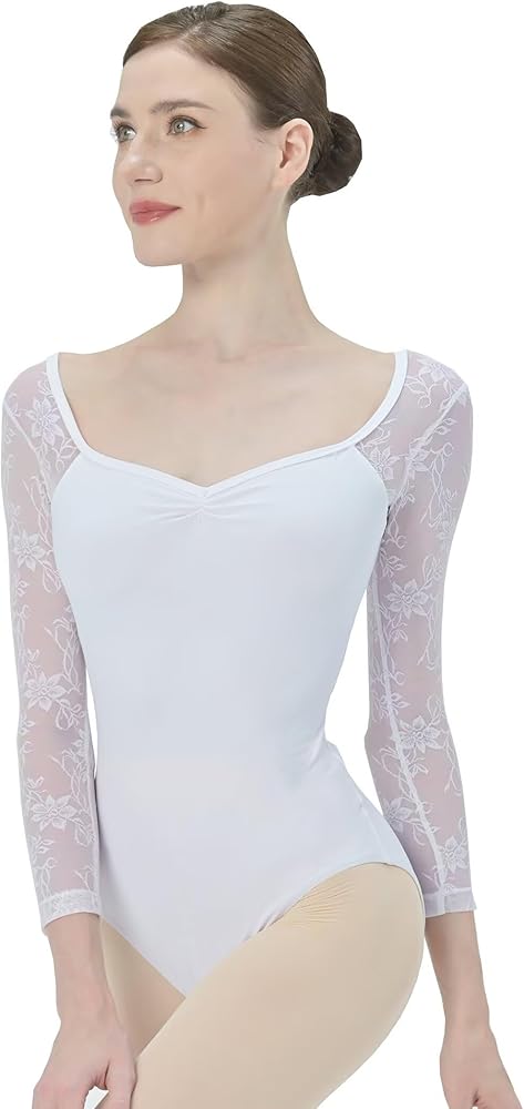 Meuu】ロングスリーブ バレエレオタード S 長袖 大人 楽天市場