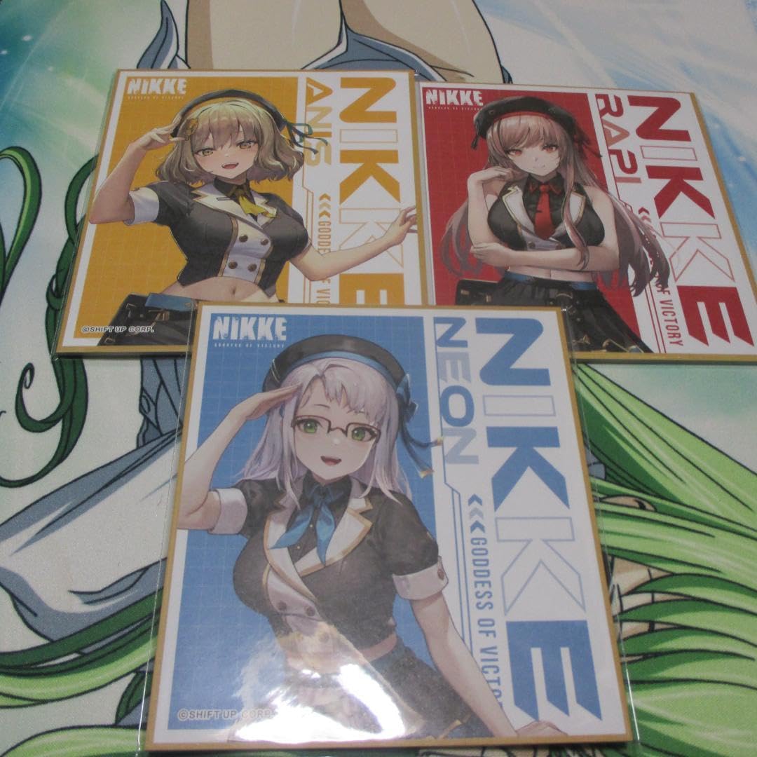 Amazon.co.jp: NIKKE ニケ色紙カウンターズ3枚セット ラピアニス