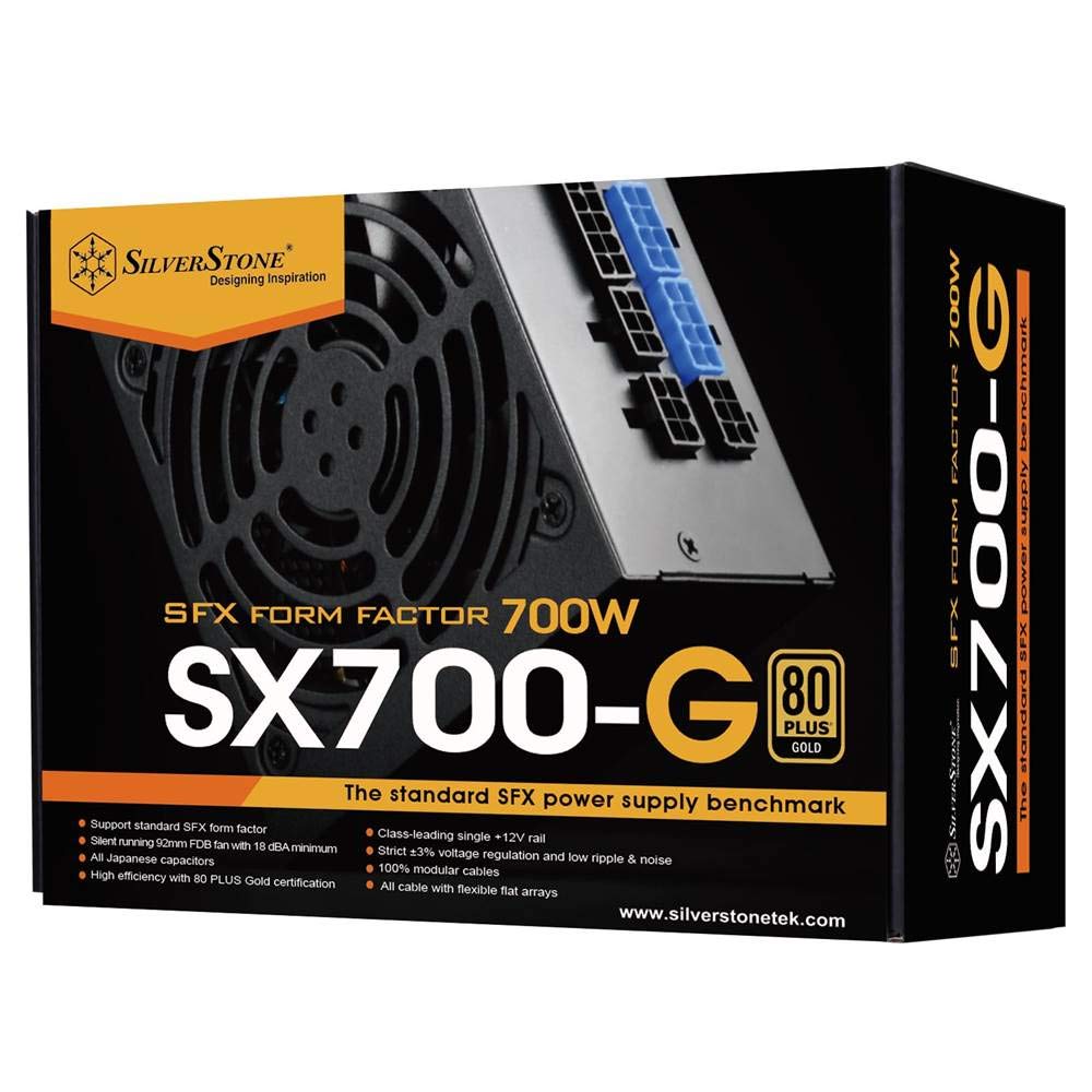 Amazon | Silverstone 高効率80PLUS GOLD認証 静音ファン搭載SFX電源