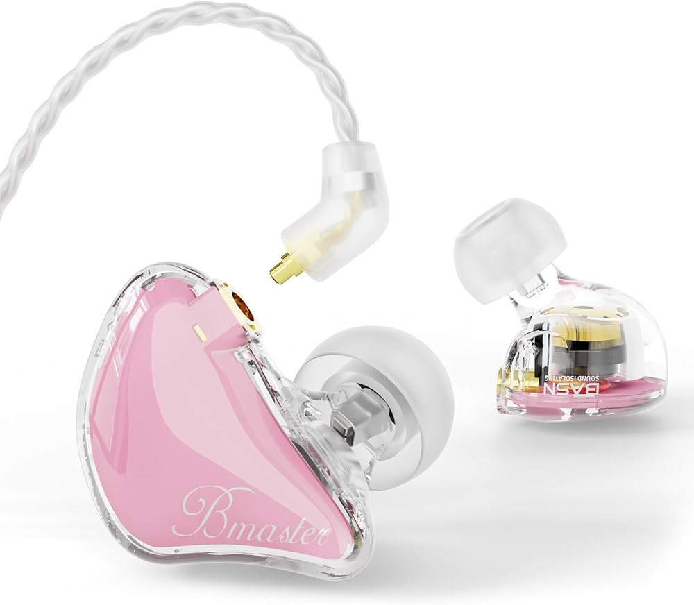 Amazon.co.jp: BASN Bmaster IEM モニターイヤホン トリプルドライバー