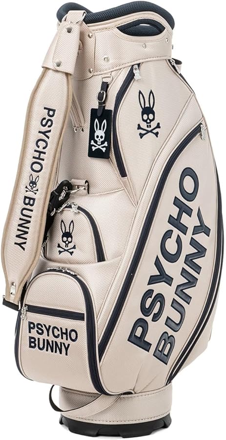Amazon.co.jp: [PSYCHO BUNNY] サイコバニー キャディバッグ BLOCK PB