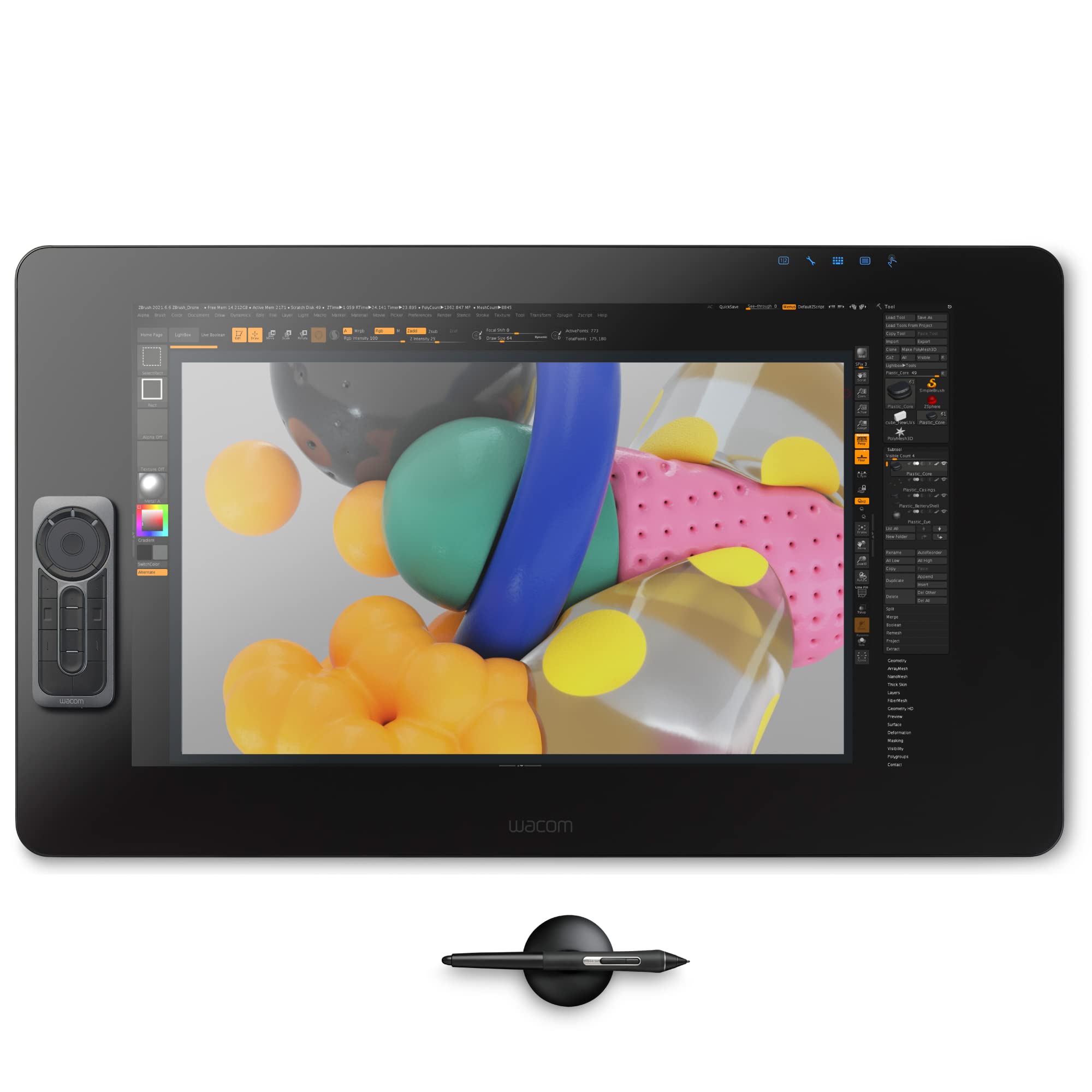 Amazon.com: Wacom Cintiq Pro 24 Creative Pen and Touch Display