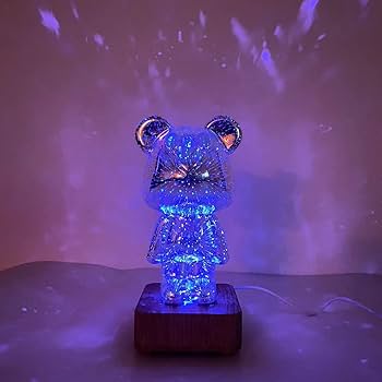 Amazon.co.jp : 3D 花火 クマ ライト プロジェクション カラフル クマ