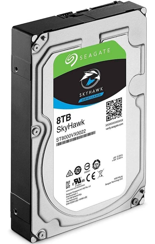 Seagate SkyHawk 8TB Surveillance Internal Hard Drive HDD – 3.5