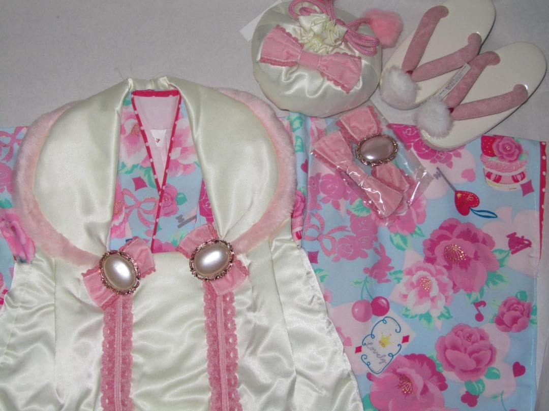 Amazon.co.jp: 松田聖子ブランド七五三 3歳 着物.被布.女の子セット