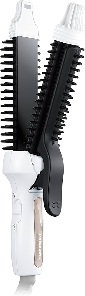 Amazon | パナソニック トルマリン ブラシアイロン コンパクト カール