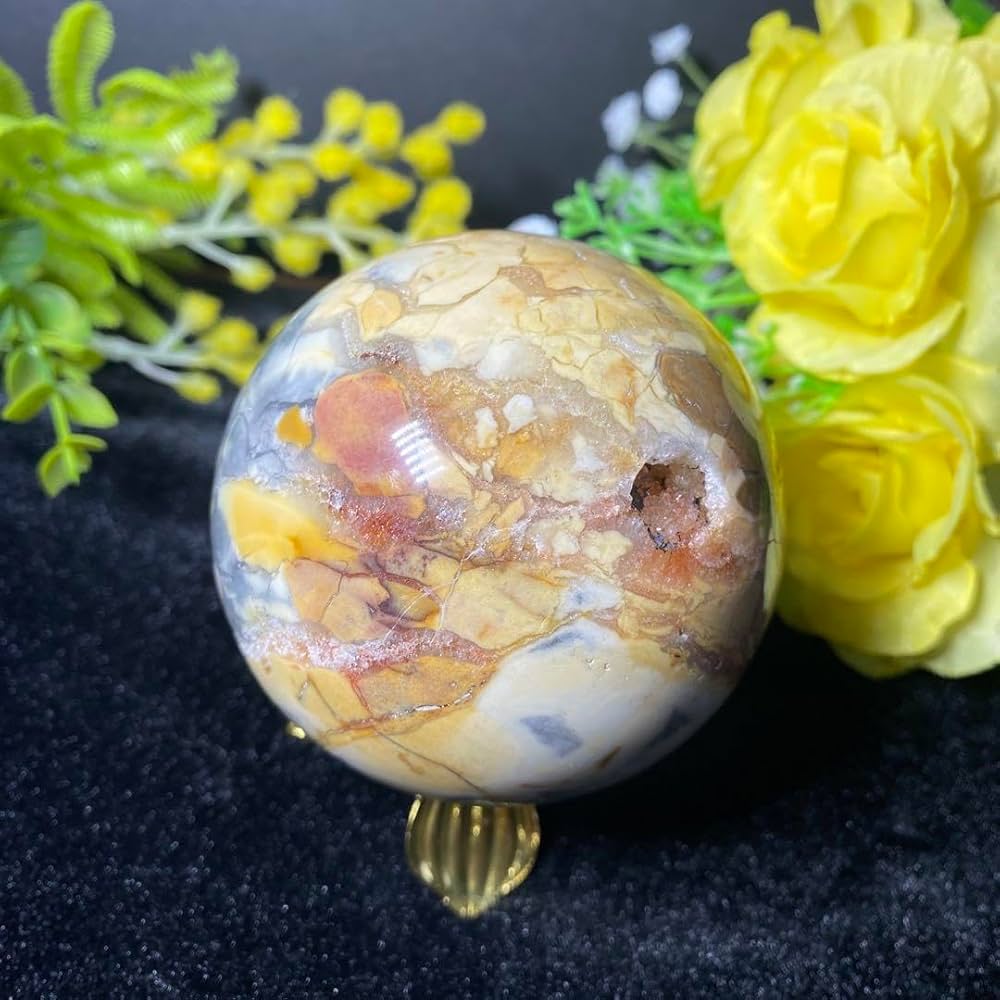 Amazon.co.jp: アイビスジャスパースフィア 一点物 77.2mm : 文房具