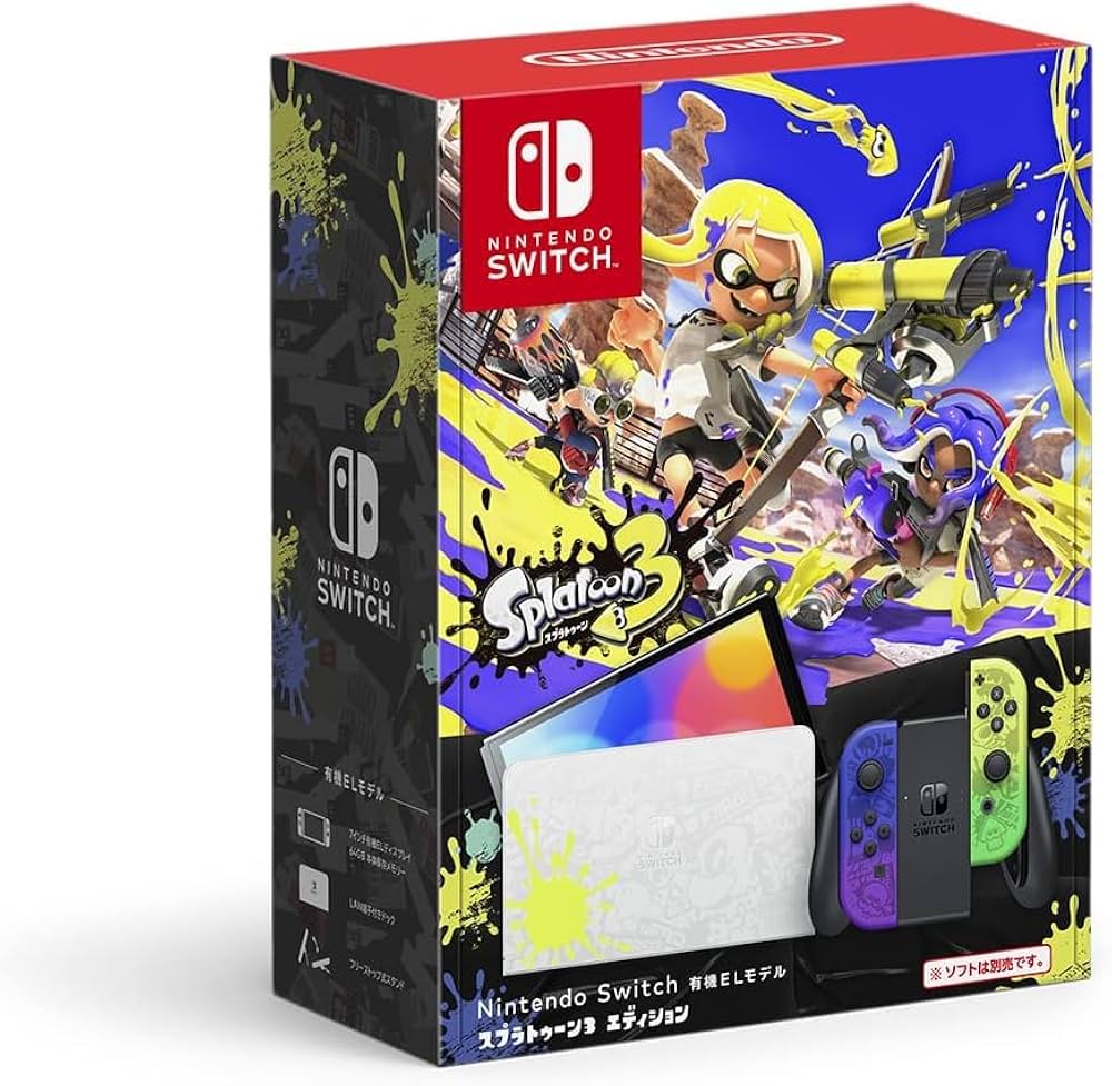 Nintendo Switch Console OLED Model - Splatoon 3 Special Edition