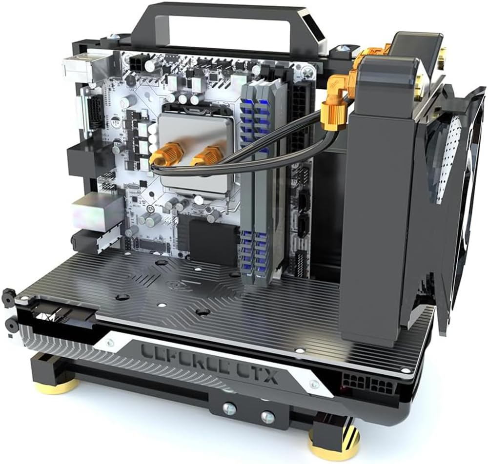 Amazon.co.jp: オープンフレーム PCケース テストベンチ アルミニウム