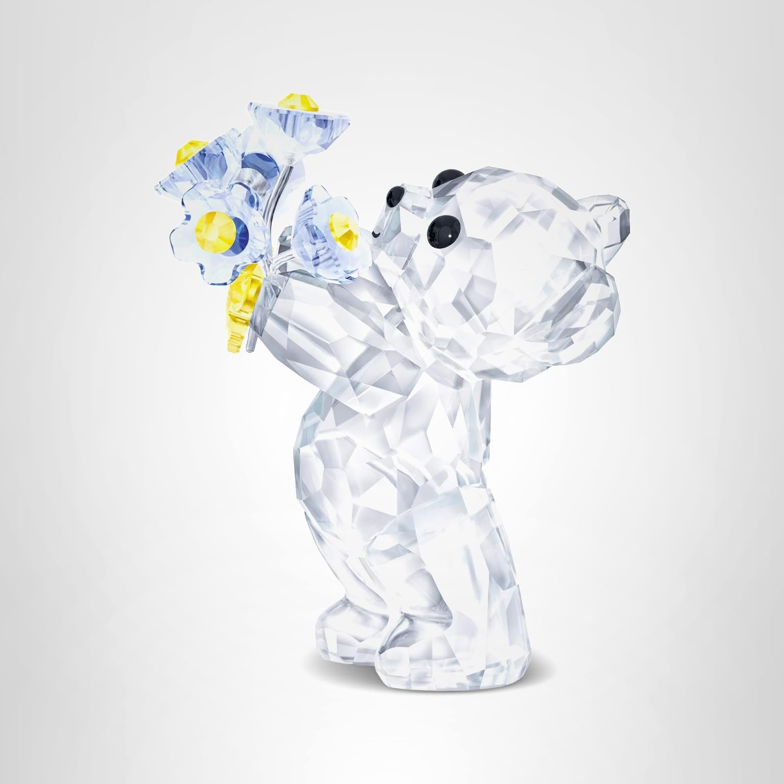 Amazon.com: SWAROVSKI Kris Bears Forget Me Not, Clear Swarovski