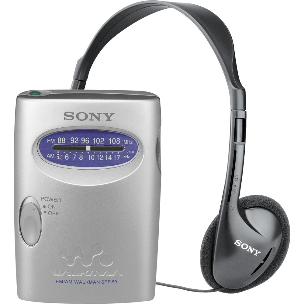 Amazon.com: Sony SRF59SILVER AM/FM Walkman Stereo Radio : Electronics
