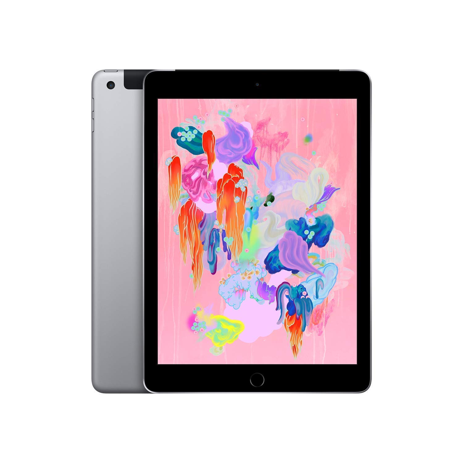 Amazon.com : Apple 2018 iPad (Wi-Fi + Cellular, 32GB) - Space Gray