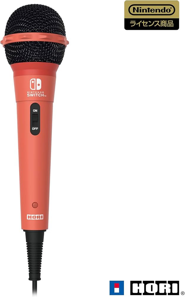 Amazon.co.jp: 【任天堂ライセンス商品】カラオケマイク レッド for