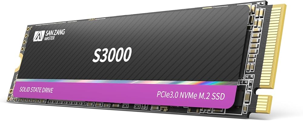 Amazon | SAN ZANG MASTER M.2 SSD PCIe Gen3.0 ×4 M.2 Type 2280 NVMe