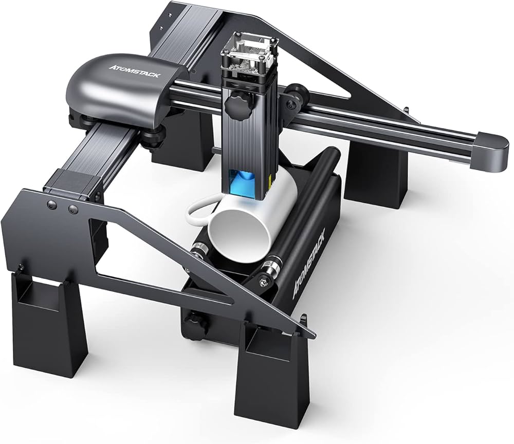 Amazon | ATOMSTACK P7 M40 彫刻機、カッター、刻印機、ポータブル彫刻