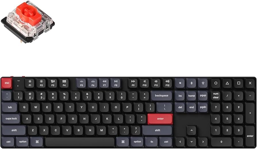 Keychron K5 Pro QMK/VIA Ultra-Slim Wireless Mechanical Keyboard