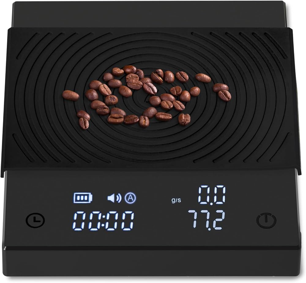 Amazon.com: TIMEMORE Coffee Scale Basic 2.0 with Timer,Black