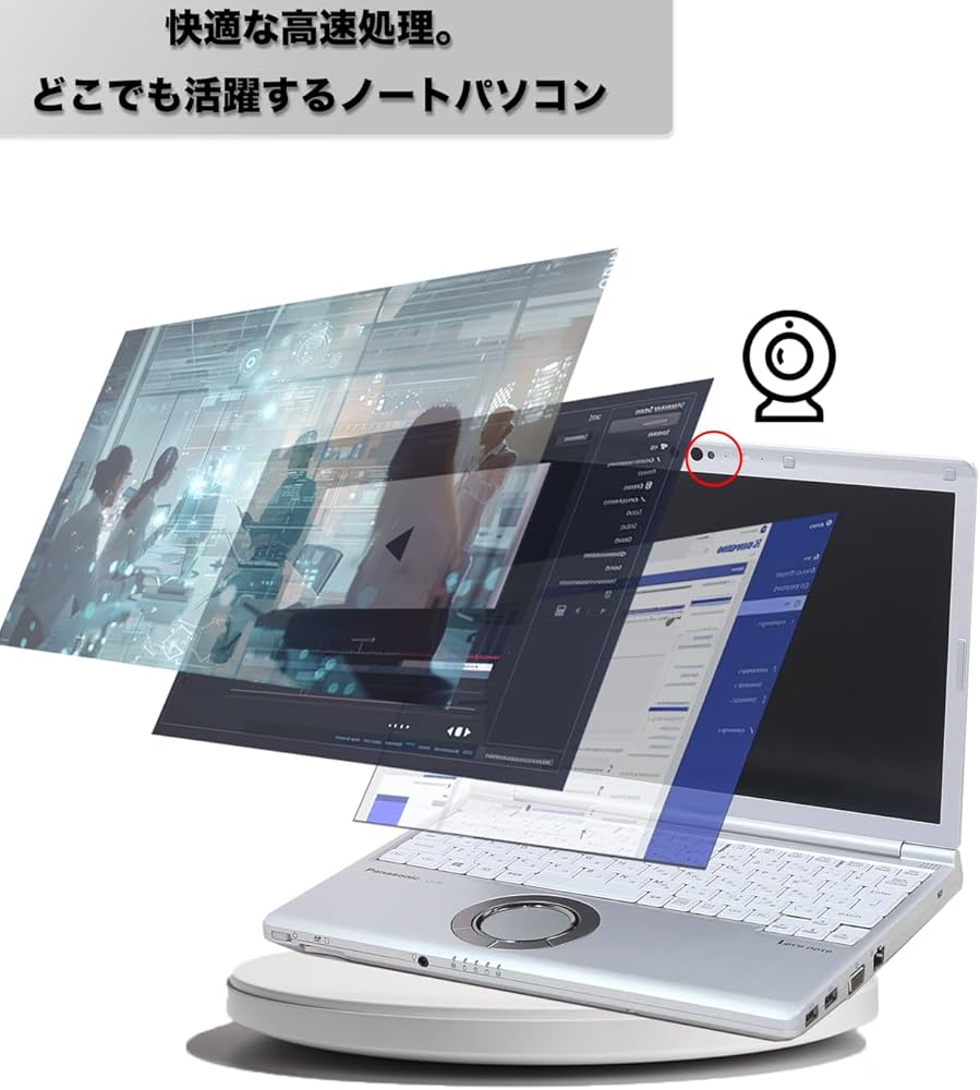 Amazon.co.jp: 【整備済み品】軽量ノートパソコン パナソニック Let's