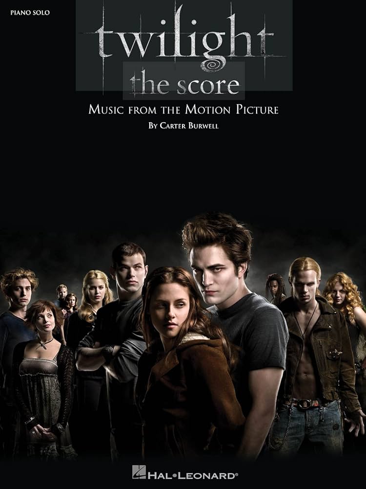 Twilight – The Score | Piano Solo Sheet Music Book from the Motion
