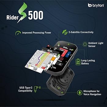 Amazon.co.jp: Bryton Rider S500E GPSバイク/サイクリング