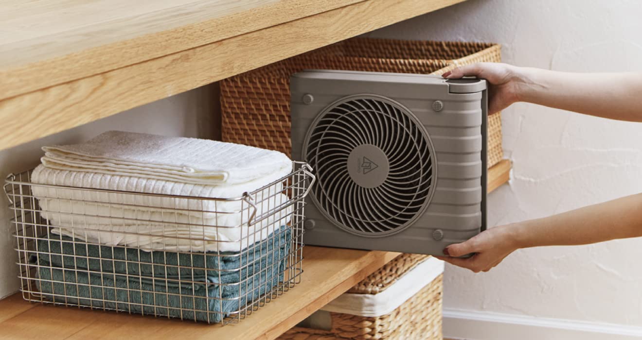 Amazon | APF-560 ソーラーパワーファン SOTOMO グレイッシュ | SOTOMO