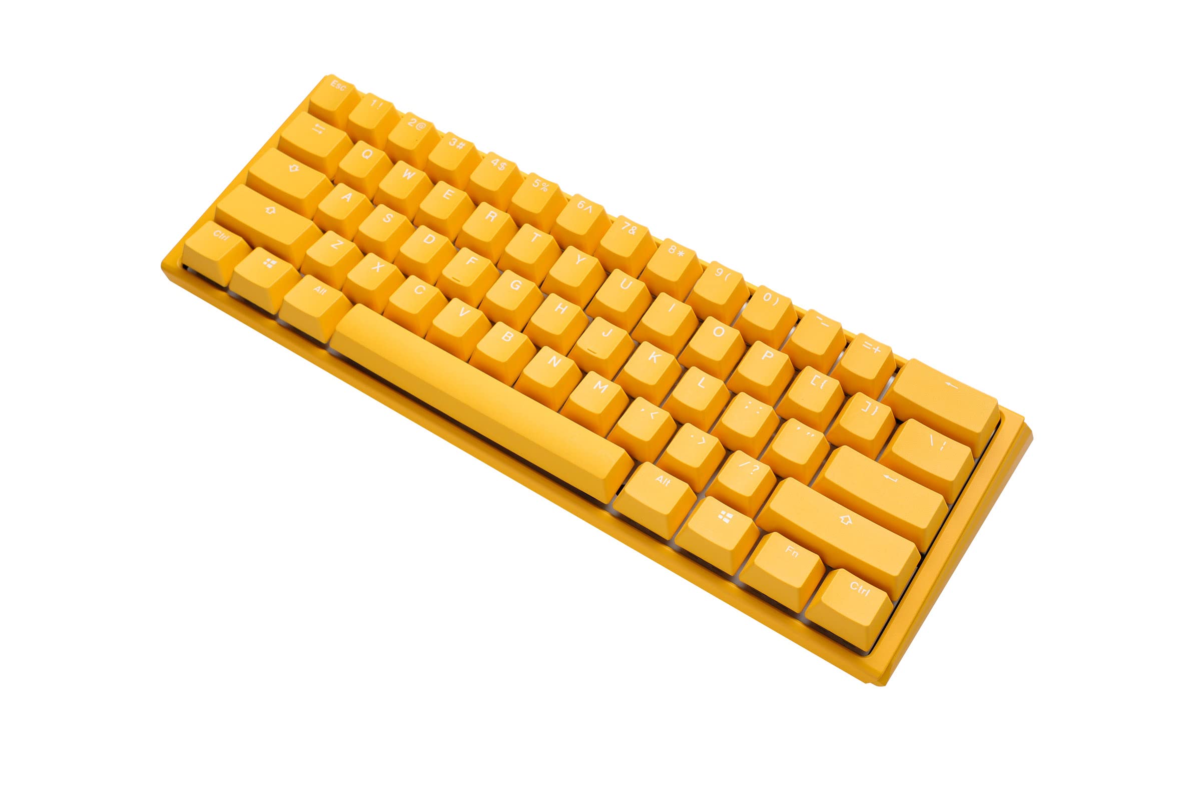 Amazon | Ducky One 3 Mini 60% Hotswap Yellow RGB Double Shot PBT