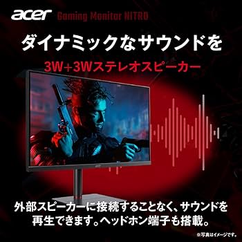 Amazon.co.jp: Acer ゲーミングモニター Nitro 27インチ IPS 非光沢
