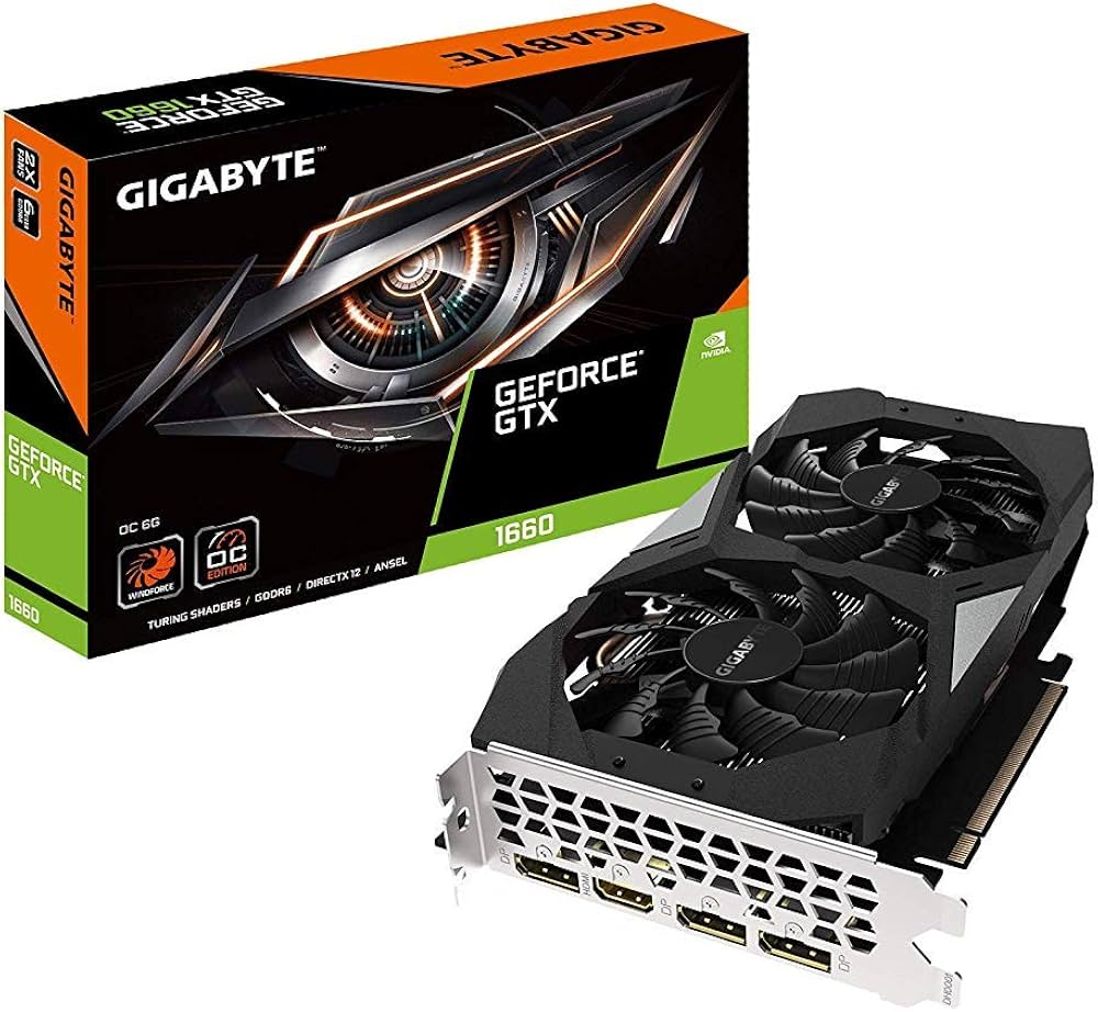 Amazon | Gigabyte Gv-N1660OC-6GD GeForce GTX 1660 OC 6G