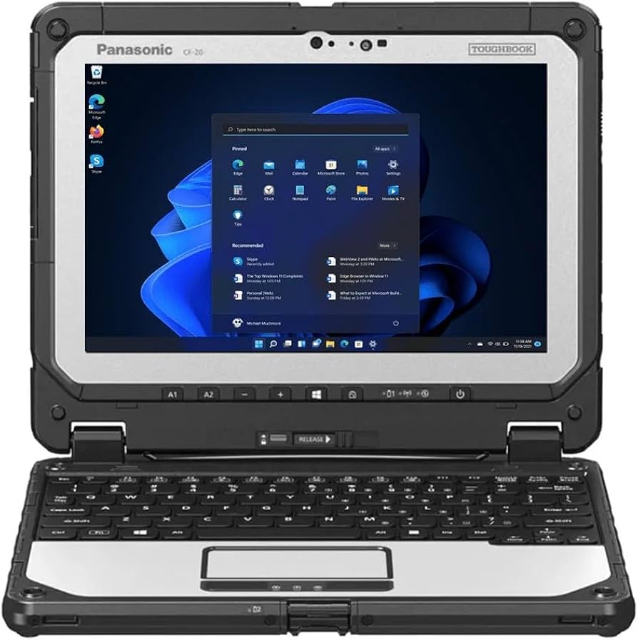 Amazon.com: Toughbook Panasonic 2-in-1 CF-20 MK2, Intel i5-7Y57